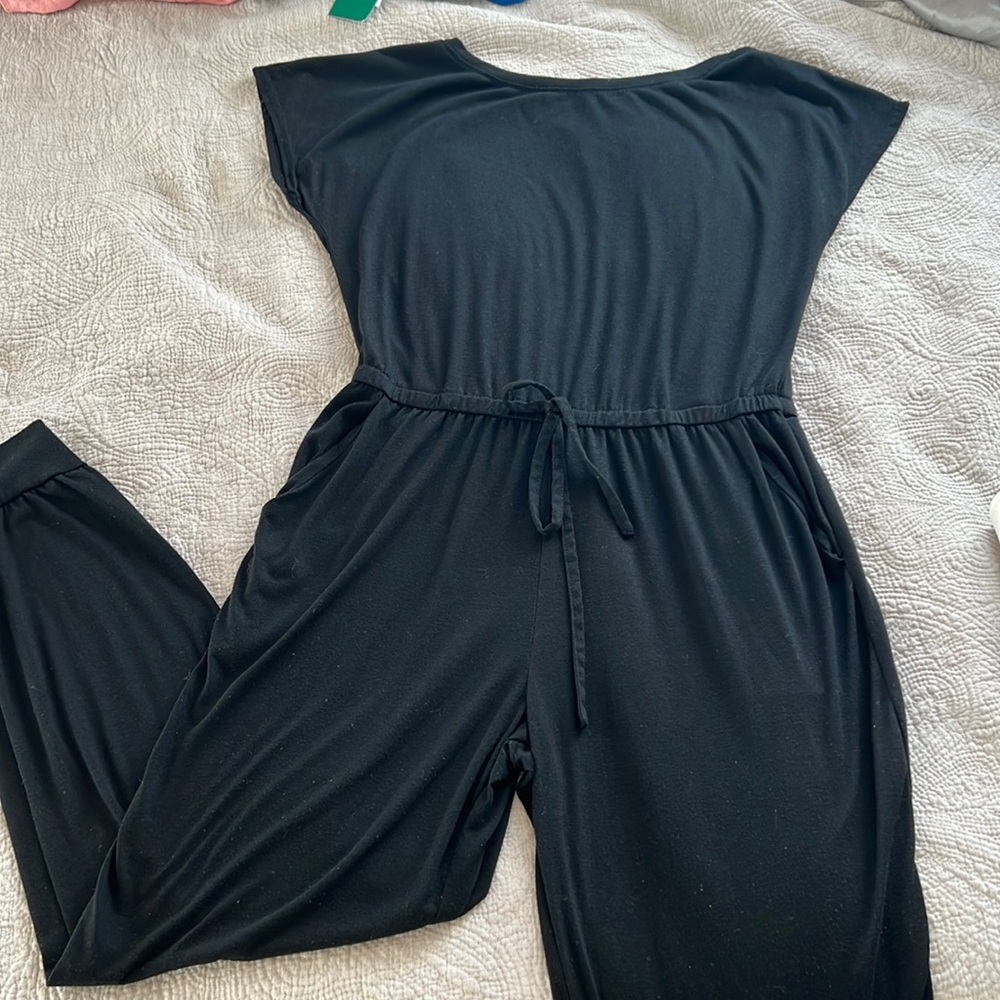 Black jumpsuit